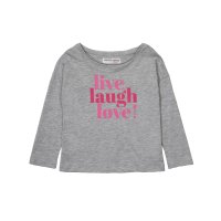 8GKTEE 7J: Live Laugh Love L/Sleeve Top (3-8 Years)